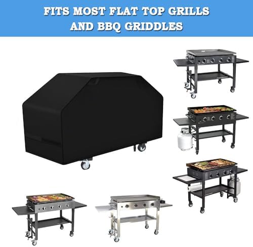 Griddle Cover for Cabela's CGR40 2022-2026, Flat Top Grill Cover Heavy Duty Oxford, BBQ Outdoor Storage Weather Resistant Rain & Dust Protection Patio Backyard RV - Image 6