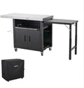 Feasto Outdoor Kitchen Island, 74" x 26" Grill Table by Idealforcook