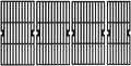 Hisencn 18-Inch Grill Grates for Char-Broil Performance Grills, 2-Pack by Hisencn