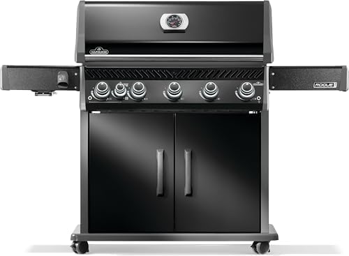 Napoleon Rogue PRO 625 5-Burner Natural Gas Grill with Infrared Side Burner by Unknown