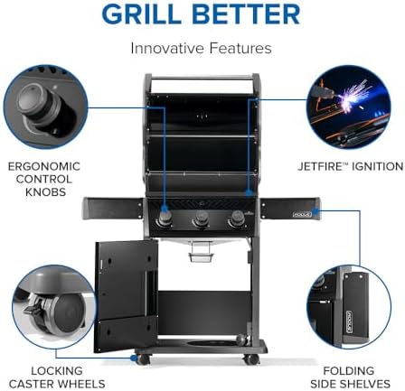 Napoleon Rogue 425 3-Burner Propane Grill - Image 6