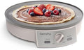 GreenPan Advanced 12" Crepe Maker, Ceramic Nonstick PFAS-Free Coating, Adjustable Temperature Control, 400°F Heating, Batter Spreader & Crepe Turner Included, Clay by GreenPan