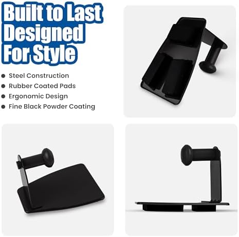 Magnetic Paper Towel Holder Heavy Duty Steel Refrigerator Kitchen Fridge Bar Grill BBQ RV (Black, 1) - Image 5