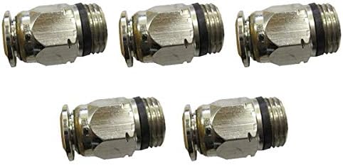 Misting Fittings (3/8 Inch Male Thread x 3/8 Inch Push Lock Connect-Pack of 5) by Mistcooling