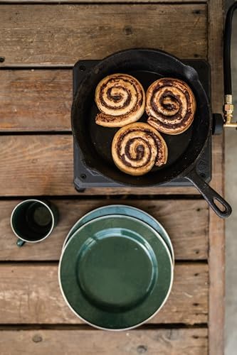 Stansport Pre-Seasoned Cast Iron Skillets - 3 Piece Set - Image 4