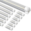 12-Pack T8 LED Shop Light 4FT, 42W 6300 Lumen 5000K Daylight, 4 Years Warranty, Linkable and Plug and Play Lights for Garage Ceiling Workshop Commercial Lighting, Non-Dimmable by SUSLUM