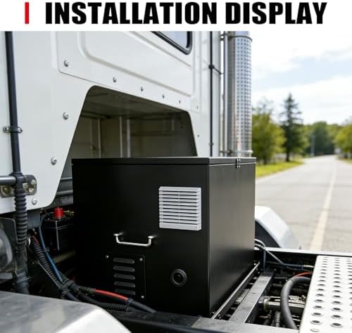 Lockable Generator Box for Outside/RV/Truck/Trailer, Outdoor Generator Shed Storage Box Quiet Enclosure (30"x22"x24") - Image 5
