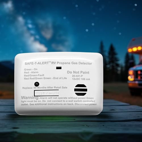 Safe T Alert 20 Series Mini LP Gas Alarm - Propane Alarm - Surface Mount, White - 20-441-P-WT - Image 4