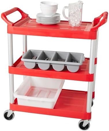 Rubbermaid Commercial Products Standard Bus/Utility Box 4.6-Gallon Gray Plastic Heavy Duty Restaurant Wash Basin/Dish Washing Tub for Kitchen Organization/Storage - Image 5