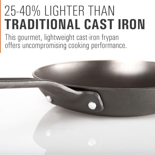 GSI Outdoors Guidecast Frying Pan, 12 in, Lightweight Cast Iron - Image 3