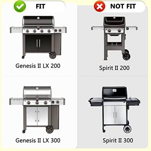 7652 Grill Rotisserie Kit for Genesis II/Genesis II LX 200/300 Series,7652 Stainless Steel Rotisserie Suitable for All Kinds of Meat,for Family Picnic,Camping - Image 4