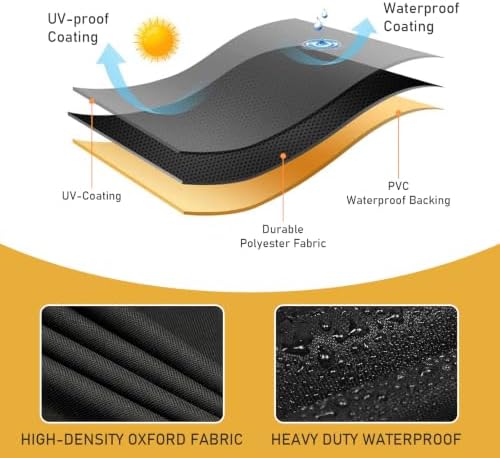 Grill Cover for Realcook Charcoal Grill, BBQ Grill Cover - Image 4