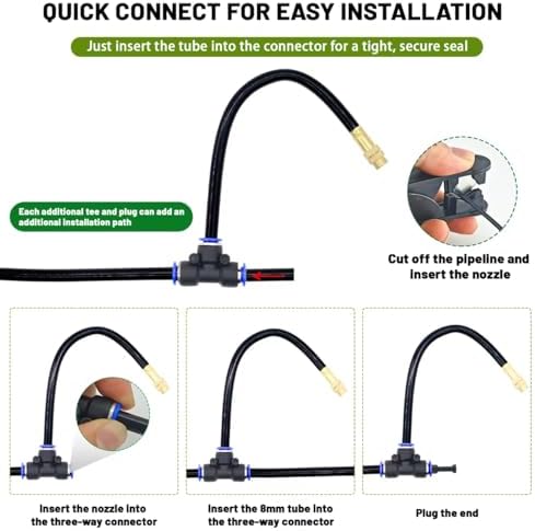 Thiswing 360° Adjustable Drip Irrigation System with 32 Nozzles - Image 6