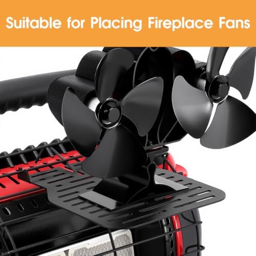 Heater Bracket, Compatible with Mr. Heater Buddy MH9BX, MH12HB, MH18B, Cooker Plate Grill Attachment Portable Cooking Grate, Multi-Purpose Holder for Outdoor - Image 5