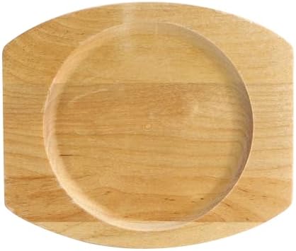 MegaChef Cast Iron 8 Ounce Mini Dutch Oven with Wood Tray, Cookware, Bakeware, Serveware (4 Piece) - Image 6
