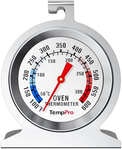TempPro Oven Thermometer for Gas Oven with 431 Stainless Steel by TempPro