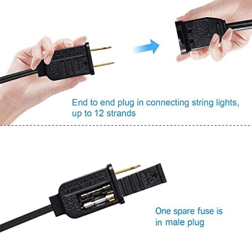 Banord 102 FT Outdoor String Lights, Waterproof Patio Lights with 35 Bulbs - Image 4