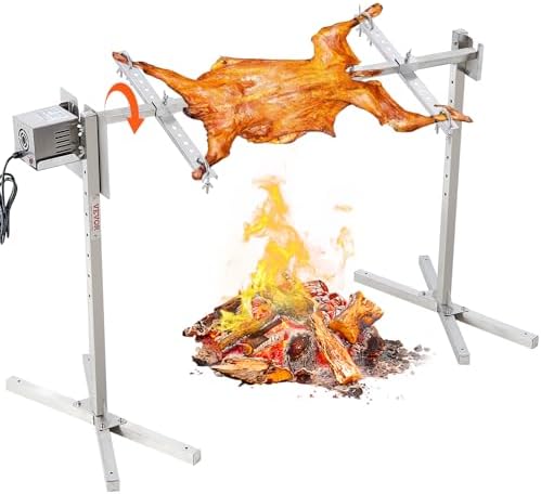 VEVOR Rotisserie Grill, 50" Baffle Electric Rotisserie Grill Kit by VEVOR