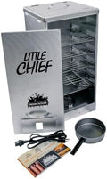 Smokehouse Little Chief Electric Smoker - Low to Mid Temperature Smoker for Fish, Jerky, Cheese, Sausage & Other meats, Smoke Up to 25 Pounds of Meat & Fish by Smokehouse