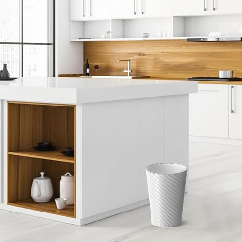 Lysam Bathroom Trash Can 8 Pack, 1.8 Gallon Small Trash Can with Trash Bags - Image 5