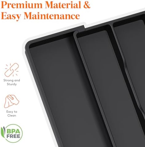 Lifewit Utensil Organizer for Kitchen Drawers, Expandable Utensil Tray - Image 6