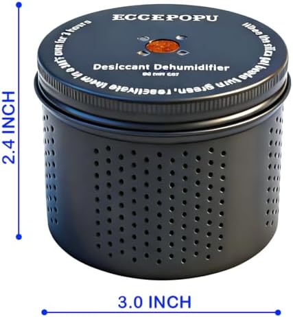 Gun Safe Dehumidifier, Silica Gel Desiccant Canister(3 Units) - Image 6
