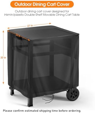 Outdoor Prep Table Cover for Inkmin Dining Cart Table - Image 2