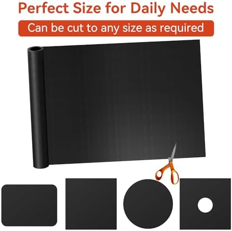 Oven Liner for Bottom of Oven, Cut to Size Air Fryer Liners, Stovetops Protector & Grills Mat Thick Heavy Duty Non Stick Teflon Sheet with BPA and PFOA Free 16x75 Inches - Image 6