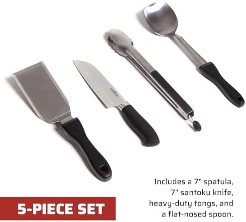 Camp Chef Cast All-Purpose Chef Set, 5-Piece - Image 4
