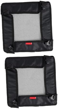 2pcs Foldable Table Organizers with Mesh Storage Bags for Camping by HAKIDZEL