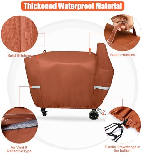 QuliMetal Grill Cover for Pit Boss Austin XL/Rancher XL 1000 - Image 3