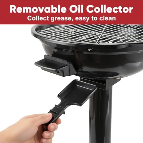 Electric Grill, CUSIMAX Electric Indoor/Outdoor Grill, 1600W Portable BBQ - Image 5