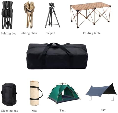Sports Duffle Bag - Waterproof Baseball Equipment Organizer with Shoe Compartment, Wet Pocket & Carry Straps for Gym, Travel, Badminton & Pack 'n Play Storage (20L-22.8''(L)x7.48''(W)x7.48''(H)) - Image 4