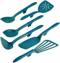 Rachael Ray Gadgets Lazy Tools Nonstick Kitchen/Cooking Utensil Set, 6 Piece, Teal by RachaelRayKitchenware