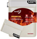 DocSafe Fireproof Document Bag Set(5200℉) - 8 Layers Heat Insulated,Beige by DocSafe