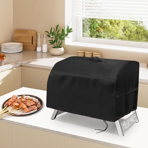 Tabletop Grill Cover for Z Grills Cruiser 200a Portable Pellet Grill - Image 6