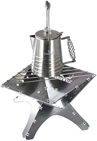 Winnerwell Grate for M Flat Firepit, 2-Piece 304 Stainless Steel Triangular Fire Pit Grill Grate, Cooking Platform for Camping Fire Pit, Outdoor Cooking, Grilling and Cookware - Image 5