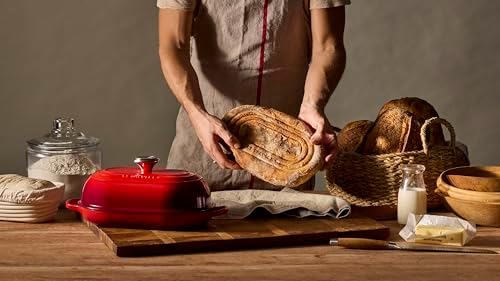 Le Creuset Enameled Cast Iron Oval Bread Oven, 11.5 inch, Peche - Image 6