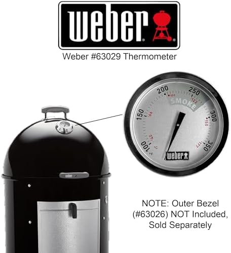 Weber 63029 Temperature Gauge for 22.5" Smokey Mountain Cooker - Image 4