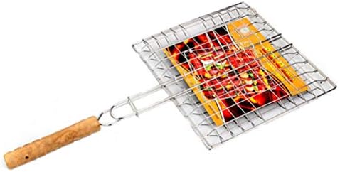 1Pcs Portable BBQ Grill Basket Long with Long Handle by Odowalker