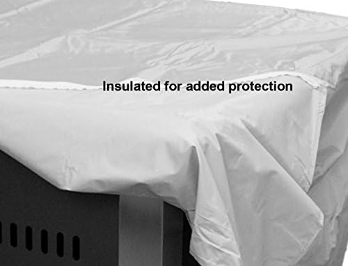 Hiland HVD-SGTCV-P Heavy Duty Waterproof Square Glass Tube Heater Cover-92, 92", Paprika - Image 5