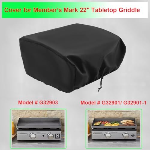 Griddle Cover for Members Mark 22 inch Gas Tabletop Griddle - Image 2