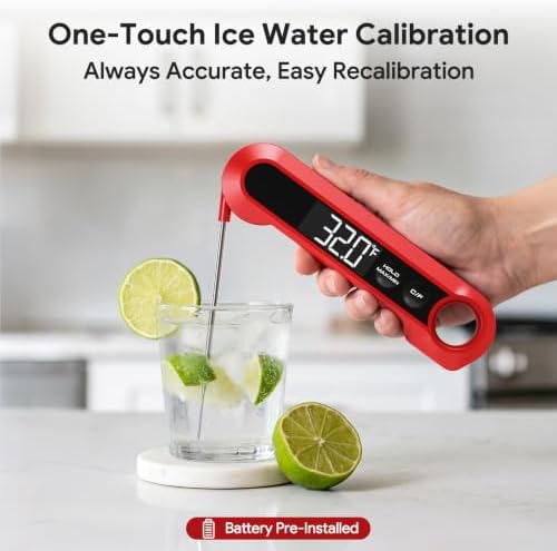 Meat Thermometer Digital,1-2S Instant Read Thermometer for Cooking, Grill - Image 5