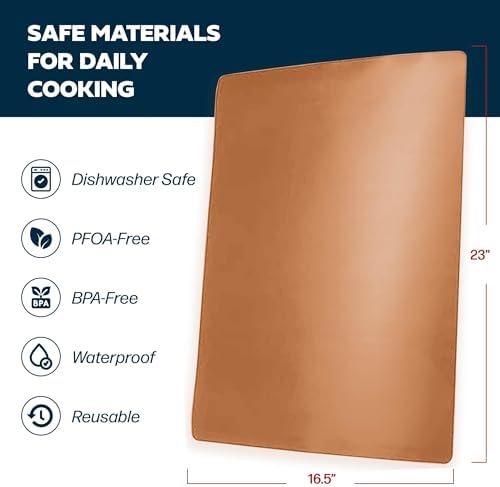 Cooks Innovations Non-Stick Oven Liner 1 Pack BPA-Free Heat Resistant Mat - Image 2