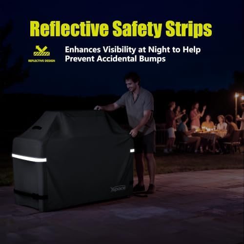 YSPACE 58 Inch Grill Cover Heavy Duty Waterproof Grill Cover for Outdoor - Image 5