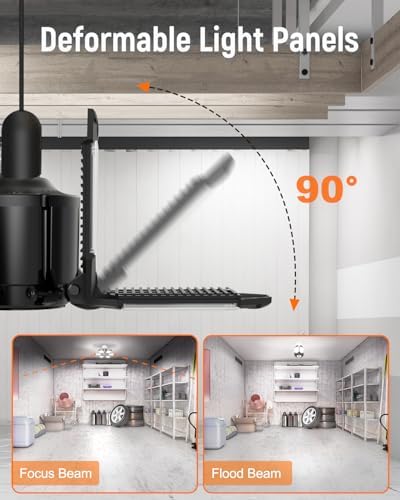 Adiding LED Garage Lights, Ultra Brighter 40000LM 6500K Garage Lighting - Image 4