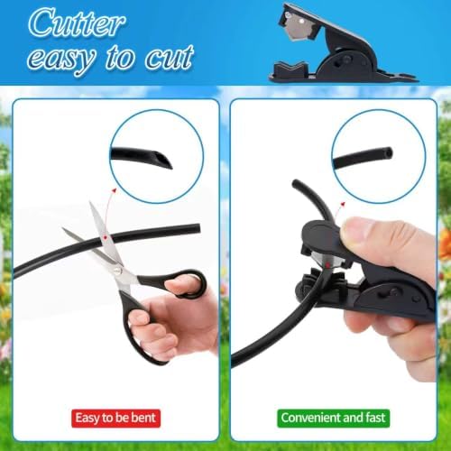 AC Condenser Misting Cooling System Includes Water Filter Cutter, Air Conditioner Cooler System Evaporative Cooling Kit for Residential AC Units, Sun-Exposed Condensers&High-Temperature Climate Homes - Image 4