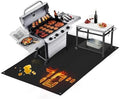 TOHONFOO Large Grill Mats for Outdoor Grill Deck Protector 70 x 48 x 0.04in by TOHONFOO