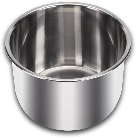Instant Pot Stainless Steel Inner Cooking Pot 8-Qt, Polished Surface, Rice Cooker, Stainless Steel Cooking Pot by InstantPot