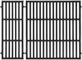 17.5" Grill Grates for Weber Spirit 300/400 & GS4 Spirit II 300 Series, Spirit E/S-310 E/S-320 E/S-330 E425 E435, Genesis Silver/Gold B & C, Spirit 700,Cast Iron Grill Parts for Weber Spirit 7638 7639 by QuliMetal